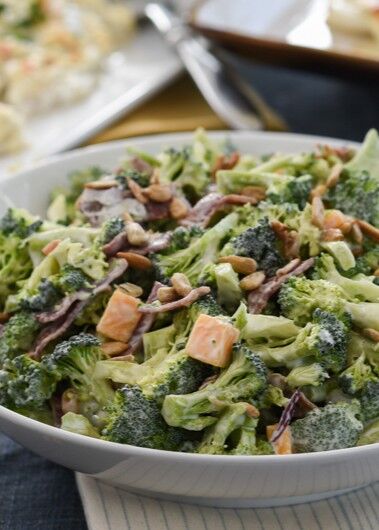 Melissa's Amish Broccoli Salad - Trim Healthy Mama