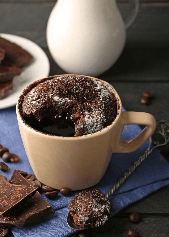 Muffin in a Mug  Chocolate Version